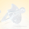 liquid silicone pacifier white color wholesale baby products cheap